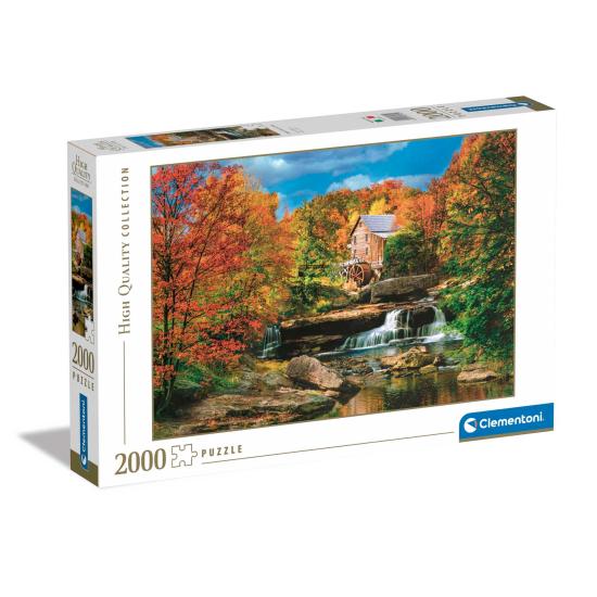 Clementoni Mill in Glade Creek Puzzle 2000 pièces