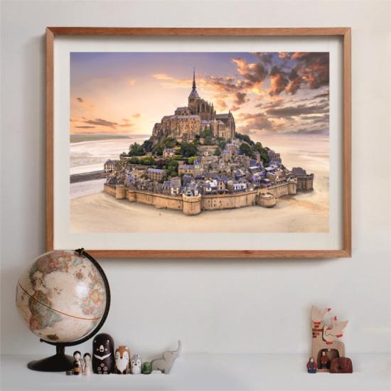 Puzzle Clementoni Mont Saint Michel 1500 pièces