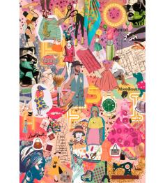 Puzzle Clementoni Plus c'est plus, Mode Design 1000 pcs