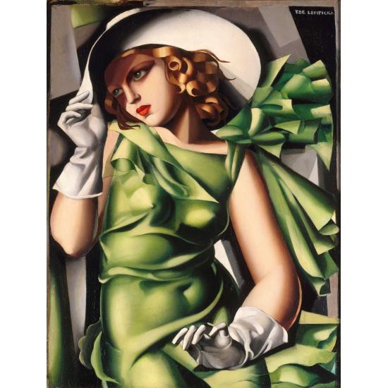 Puzzle Clementoni Femme en robe verte 1000 pièces