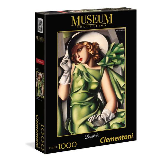 Puzzle Clementoni Femme en robe verte 1000 pièces