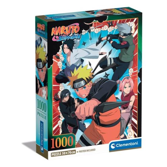 Puzzle Clementoni Naruto Attaque 1000 pièces