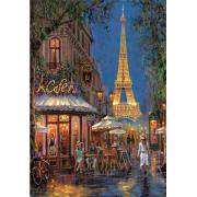 Puzzle Clementoni Soirée au Café Eiffel 500 pièces