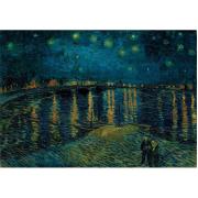 Puzzle Clementoni Nuit étoilée sur le Rhône 1000 pièces