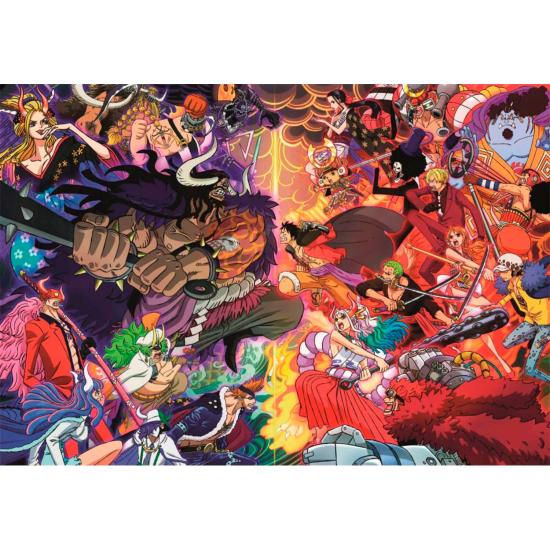 Puzzle Clementoni One Piece 3 de 1000 pièces Puzzle Clementoni One Piece 3 de 1000 pièces