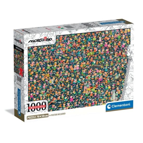 Puzzle Clementoni Impossible Mordillo 1000 pièces