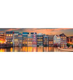 Puzzle Clementoni Panorama Amsterdam Brillant de 1000 Pcs