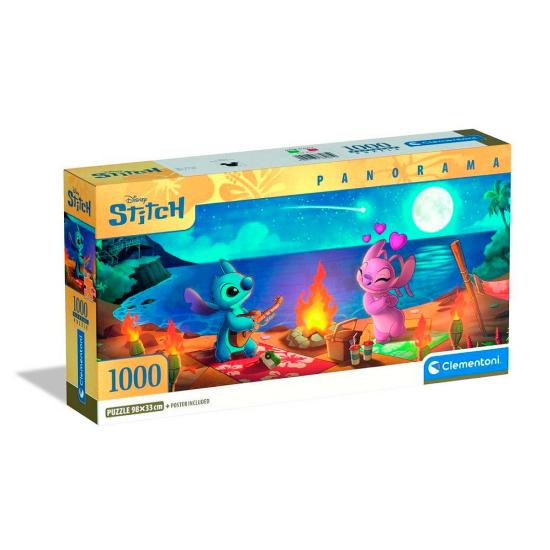 Puzzle Clementoni Panorama Disney Stitch  1000 pièces