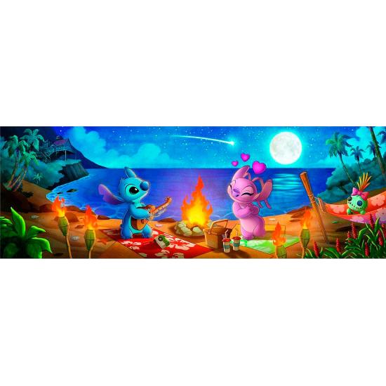 Puzzle Clementoni Panorama Disney Stitch  1000 pièces