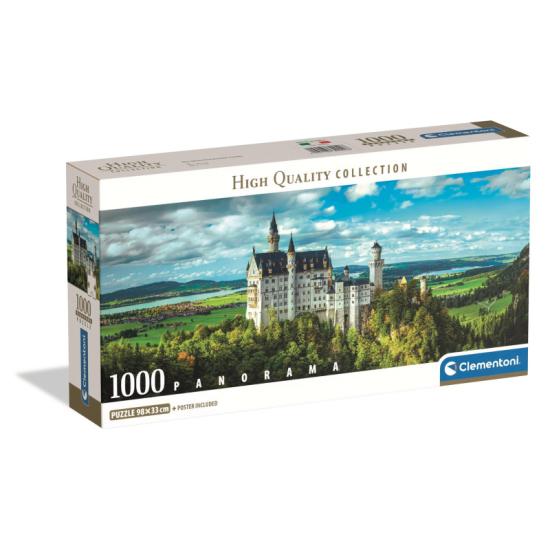 Puzzle Clementoni Panorama Neuschwanstein 1000 pièces Puzzle Clementoni Panorama Neuschwanstein 1000 pièces