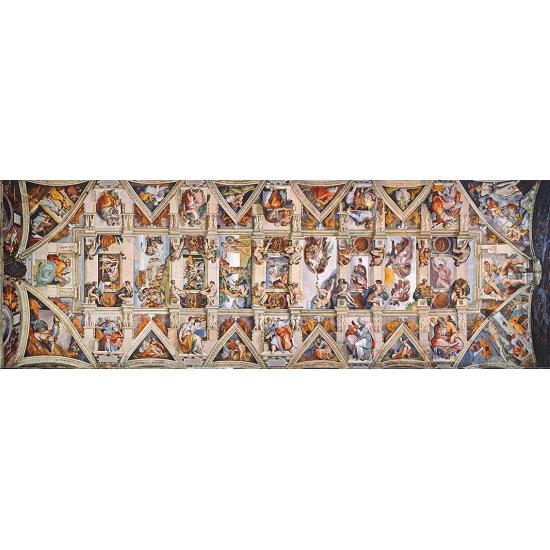 Clementoni Panoramique de la Chapelle Sixtine Puzzle 1000 pièces