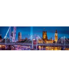 Clementoni London Night Puzzle panoramique 1000 pièces
