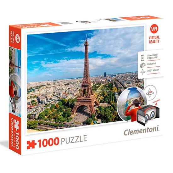 Clementoni VR Paris Puzzle 1000 pièces Clementoni VR Paris Puzzle 1000 pièces