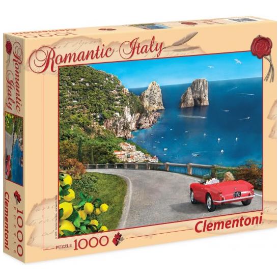 Puzzle Clementoni Promenade Romantique, Capri 1000 Pièces