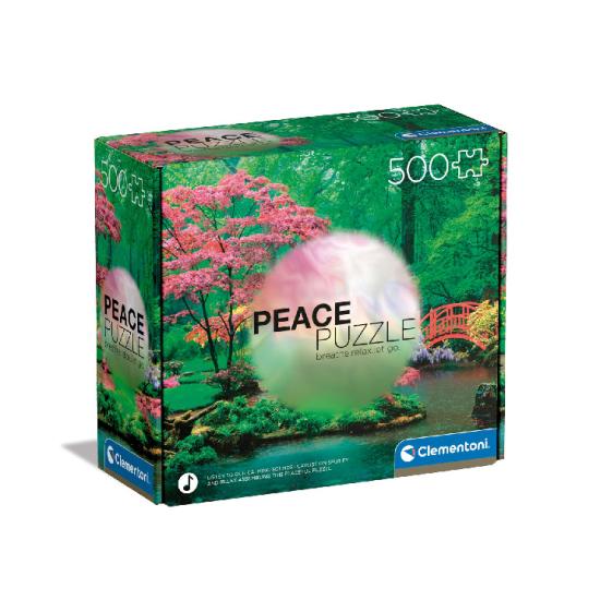 Puzzle Clementoni Peace Berceuse goutte de pluie 500 Pièces