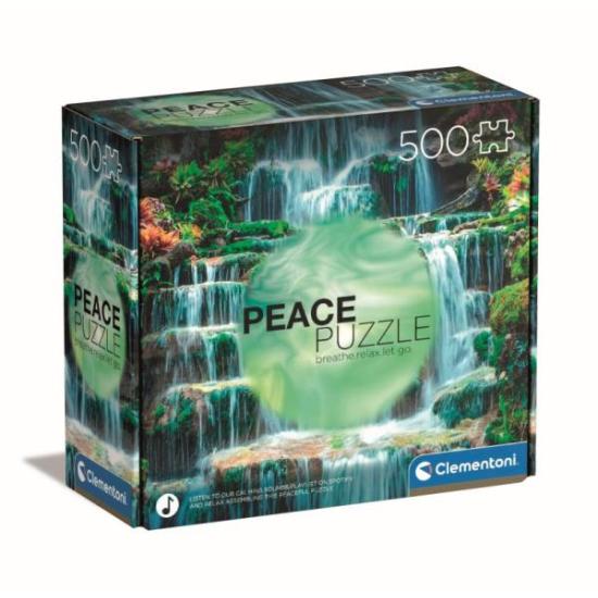 Puzzle Clementoni Peace Puzzle Cascades 500 pièces
