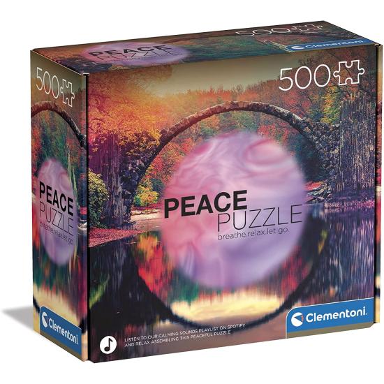 Clementoni Peace Puzzle Puzzle de réflexion consciente 500 pièce