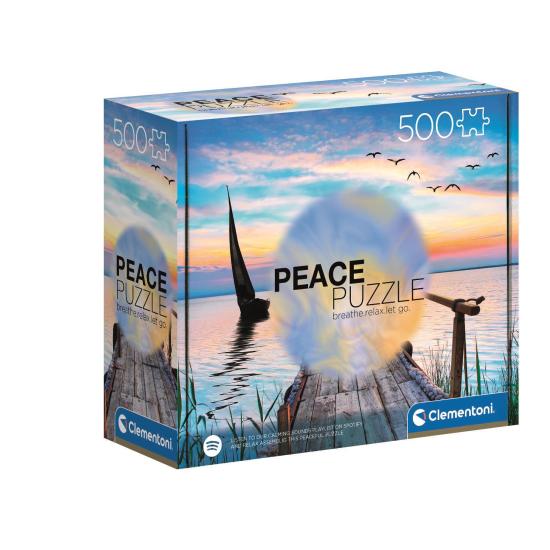 Clementoni Peace Puzzle Vent de paix Puzzle 500 pièces