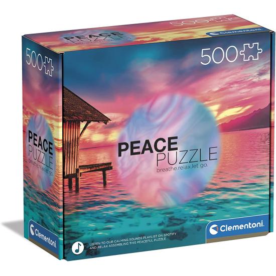 Puzzle Clementoni Peace Puzzle Vivre le présent 500 pièces