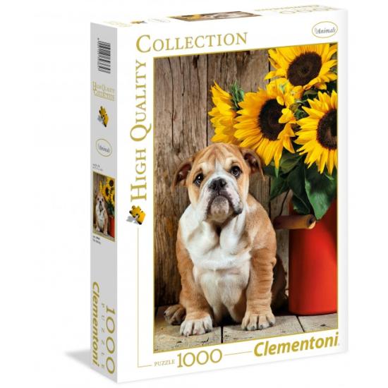 Clementoni Bulldog Dog Puzzle 1000 pièces