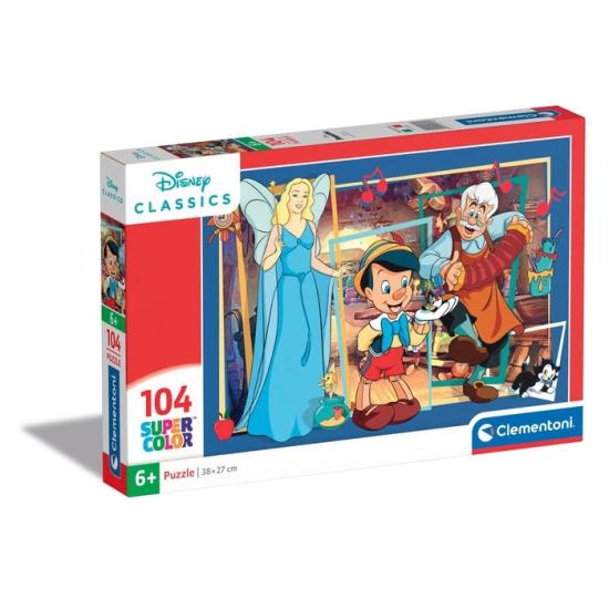 Puzzle Clementoni Pinocchio 104 pièces