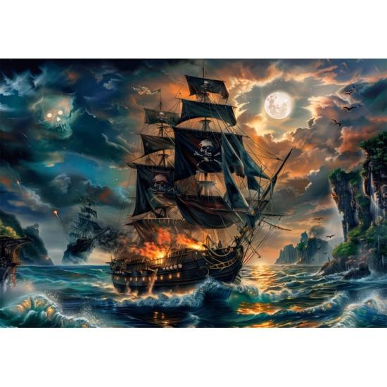 Puzzle Clementoni Pirates Des Mers Hantées XXL 300 pièces