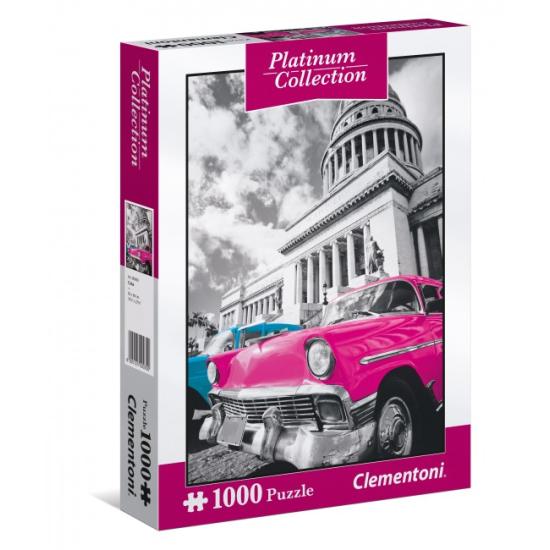 Puzzle Clementoni Platine Voitures Cubaines 1000 Pièces