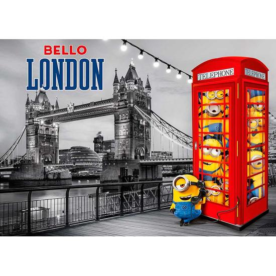 Puzzle Clementoni Platinum Minions, Cabine Téléphonique 1000 Piè