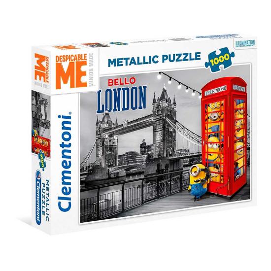 Puzzle Clementoni Platinum Minions, Cabine Téléphonique 1000 Piè