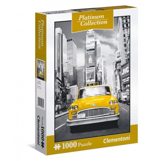 Clementoni Platinum New York Taxi Puzzle 1000 pièces