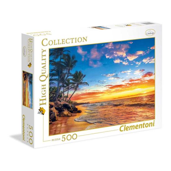 Puzzle Clementoni Paradise Beach 500 pièces Puzzle Clementoni Paradise Beach 500 pièces