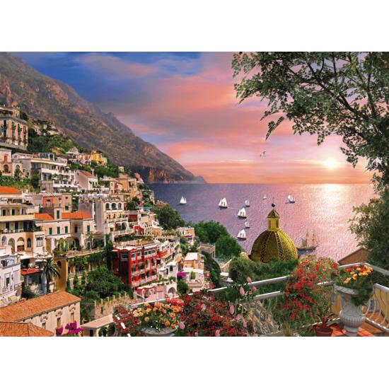 Clementoni Positano Romantique Puzzle 1000 pièces