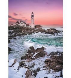 Puzzle Clementoni Première Neige À Portland Head 1000 pièces