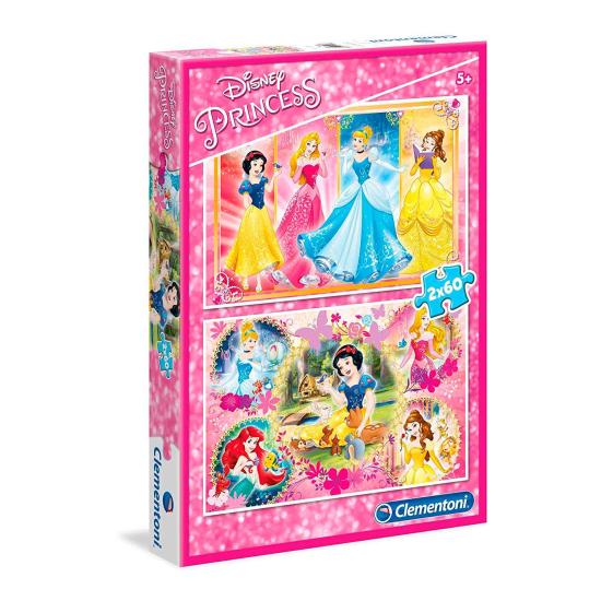 Puzzle Clementoni Princesses Disney 2 x 60 pièces