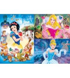 Puzzle Clementoni Princesses Disney 3 x 48 pièces
