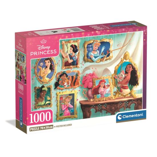Puzzle Clementoni Princesses Disney de 1000 pcs