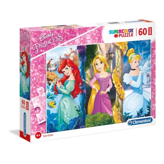 Clementoni Disney Princess Maxi Puzzle 60 pièces Clementoni Disney Princess Maxi Puzzle 60 pièces