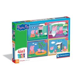 Clementoni Puzzle Progressif Peppa Pig 12-16-20-24 Pcs