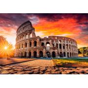 Puzzle Clementoni Coucher de soleil au Colisée à Rome 1000 pcs