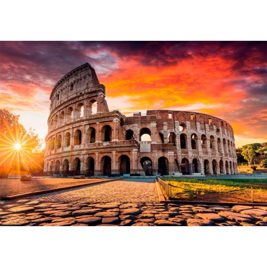 Puzzle Clementoni Coucher de soleil au Colisée à Rome 1000 pcs Puzzle Clementoni Coucher de soleil au Colisée à Rome 1000 pcs