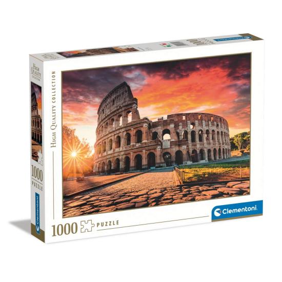 Puzzle Clementoni Coucher de soleil au Colisée à Rome 1000 pcs Puzzle Clementoni Coucher de soleil au Colisée à Rome 1000 pcs