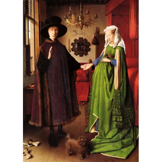 Clementoni Puzzle Portrait de Giovanni Arnolfini et sa femme de Clementoni Puzzle Portrait de Giovanni Arnolfini et sa femme de