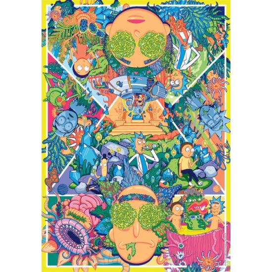 Puzzle Clementoni Rick and Morty II 1000 Pièces