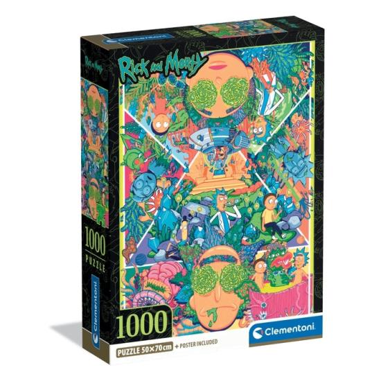 Puzzle Clementoni Rick and Morty II 1000 Pièces