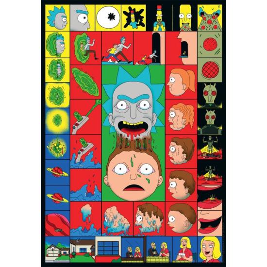 Puzzle Clementoni Rick and Morty III 1000 Pièces