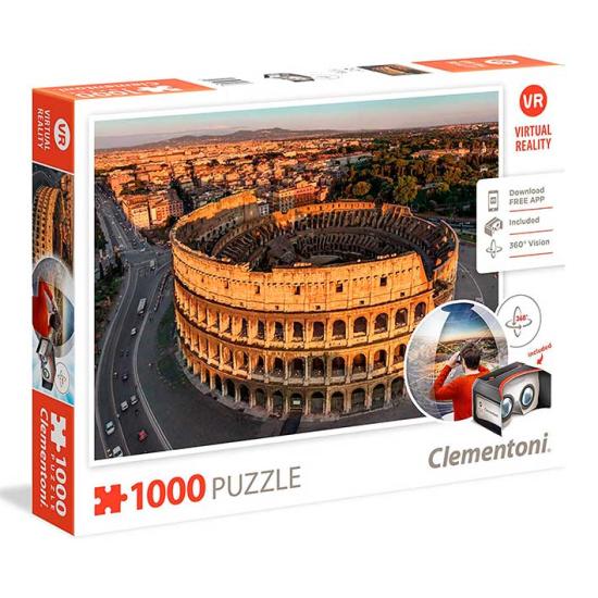 Clementoni VR Rome Puzzle 1000 pièces