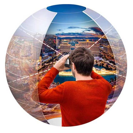 Clementoni VR Rome Puzzle 1000 pièces