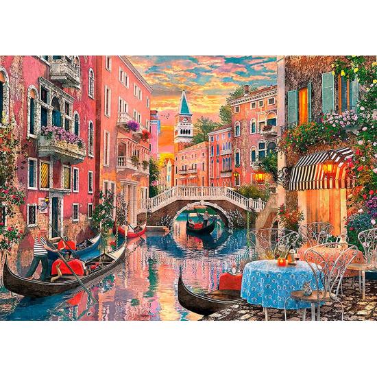 Clementoni Puzzle Coucher de soleil romantique à Venise 6000 piè