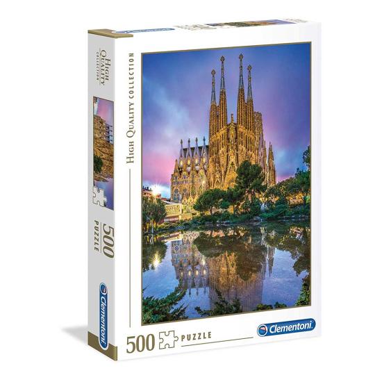 Clementoni Sagrada Familia, Barcelone Puzzle 500 pièces