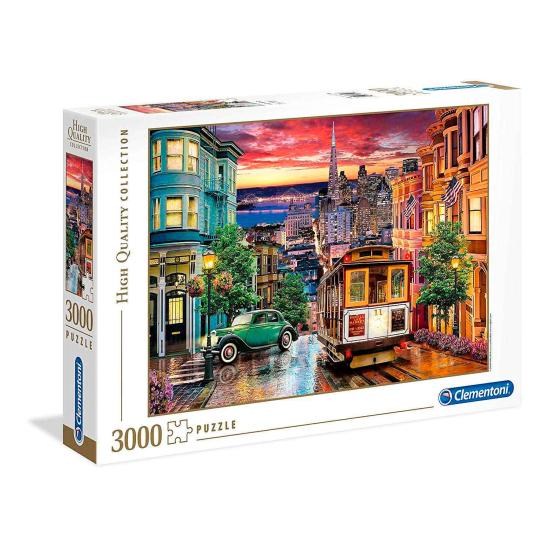 Clementoni San Francisco Puzzle 3000 pièces Clementoni San Francisco Puzzle 3000 pièces